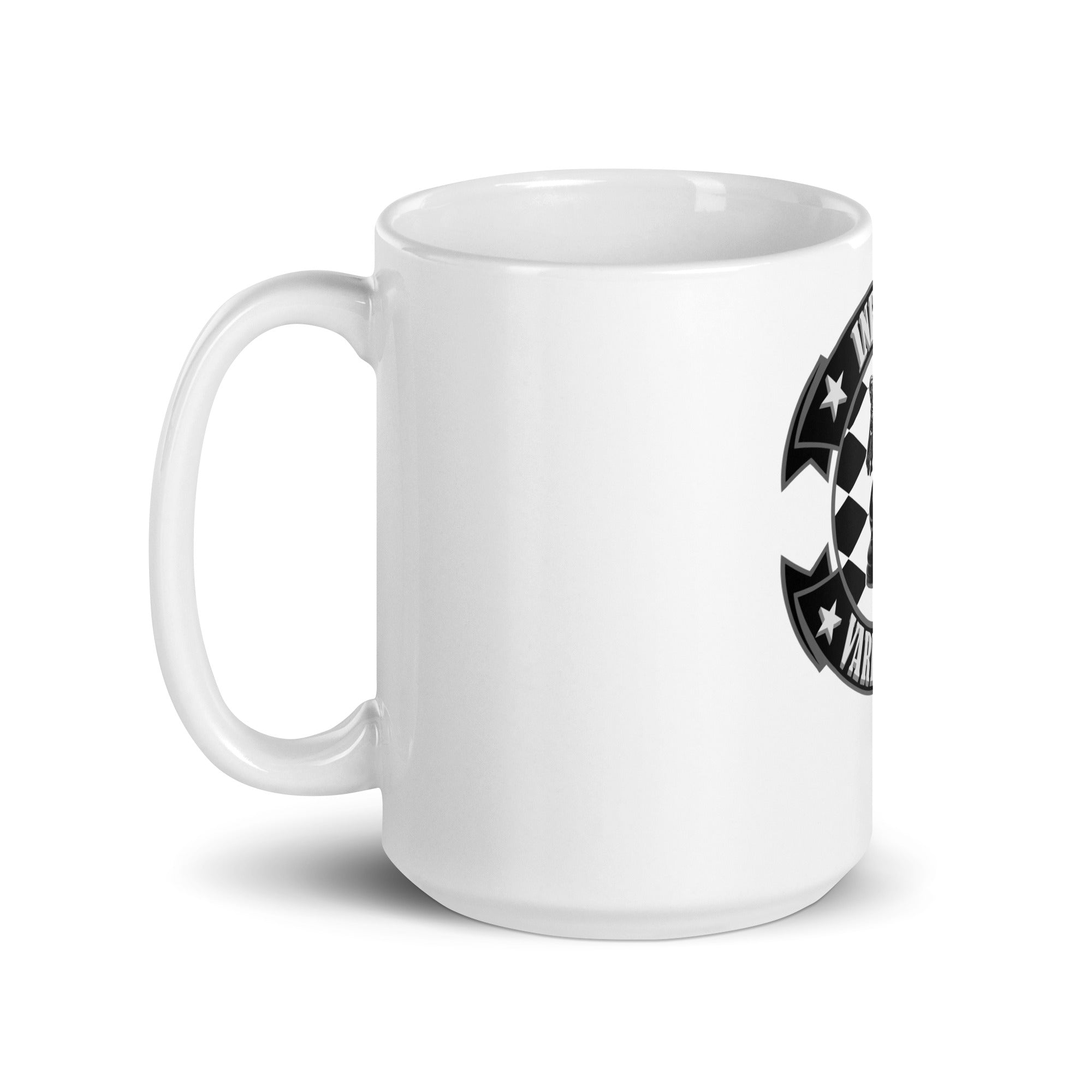 Chess Themed White glossy mug - Infinite Variations