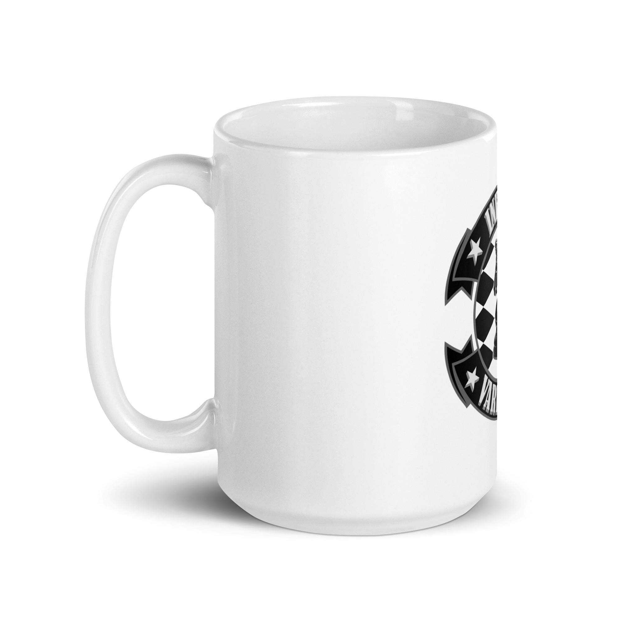 Chess Themed White glossy mug - Infinite Variations