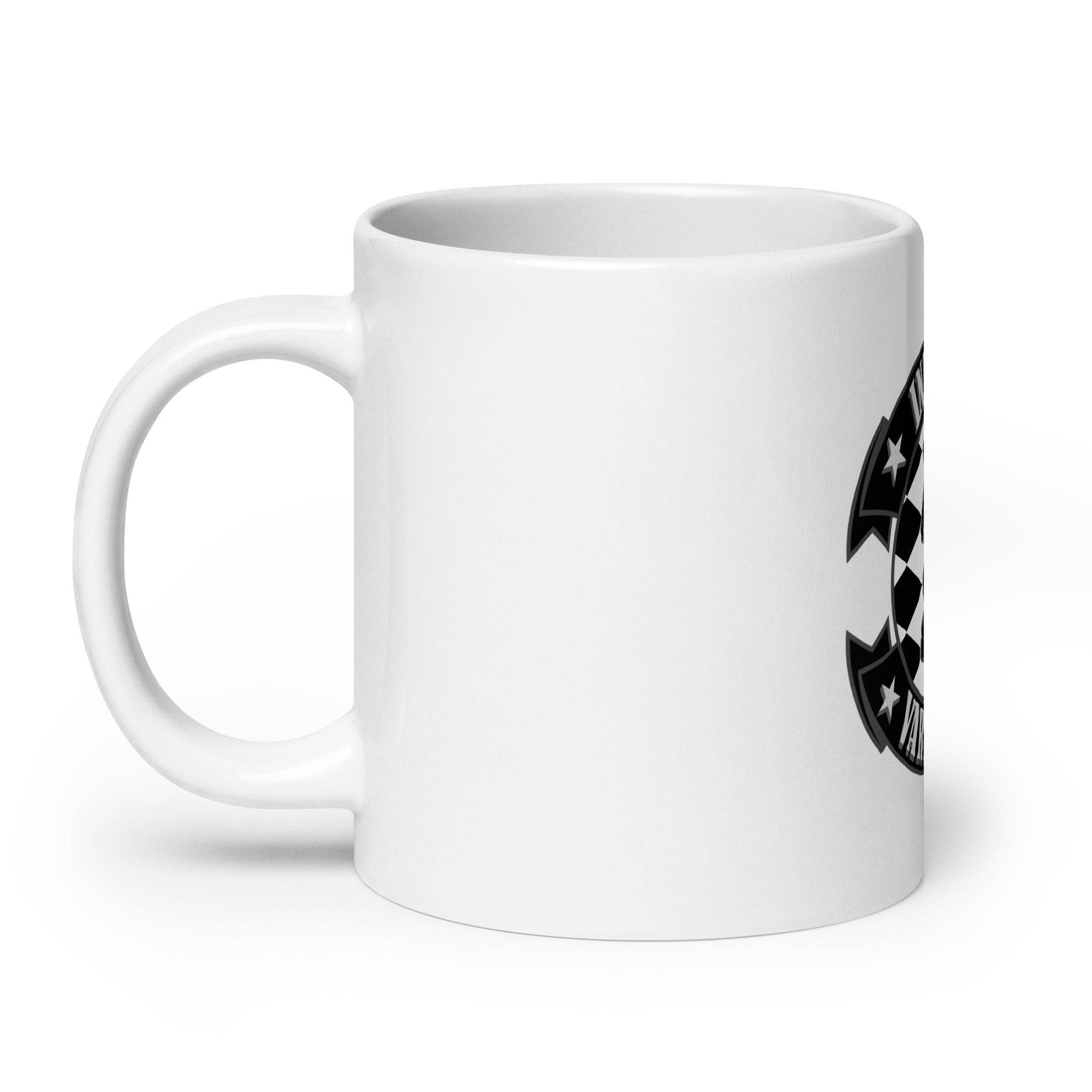 Chess Themed White glossy mug - Infinite Variations