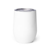 Black Bishops on White - Wine tumbler