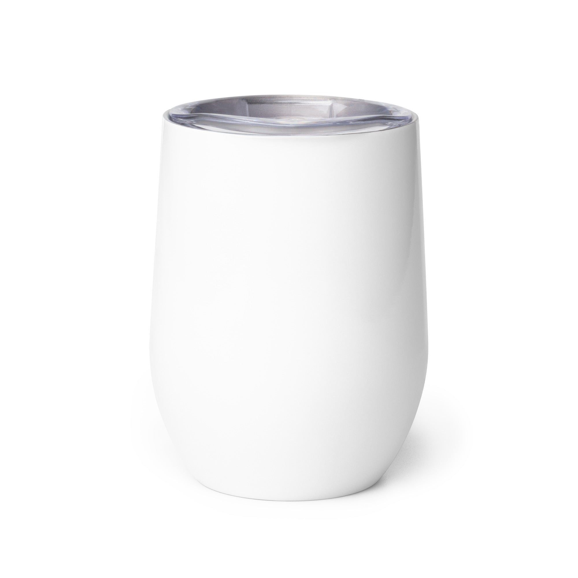 Black Bishops on White - Wine tumbler