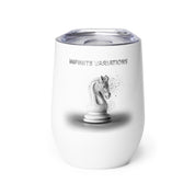 Disintegrating Knight - Wine tumbler