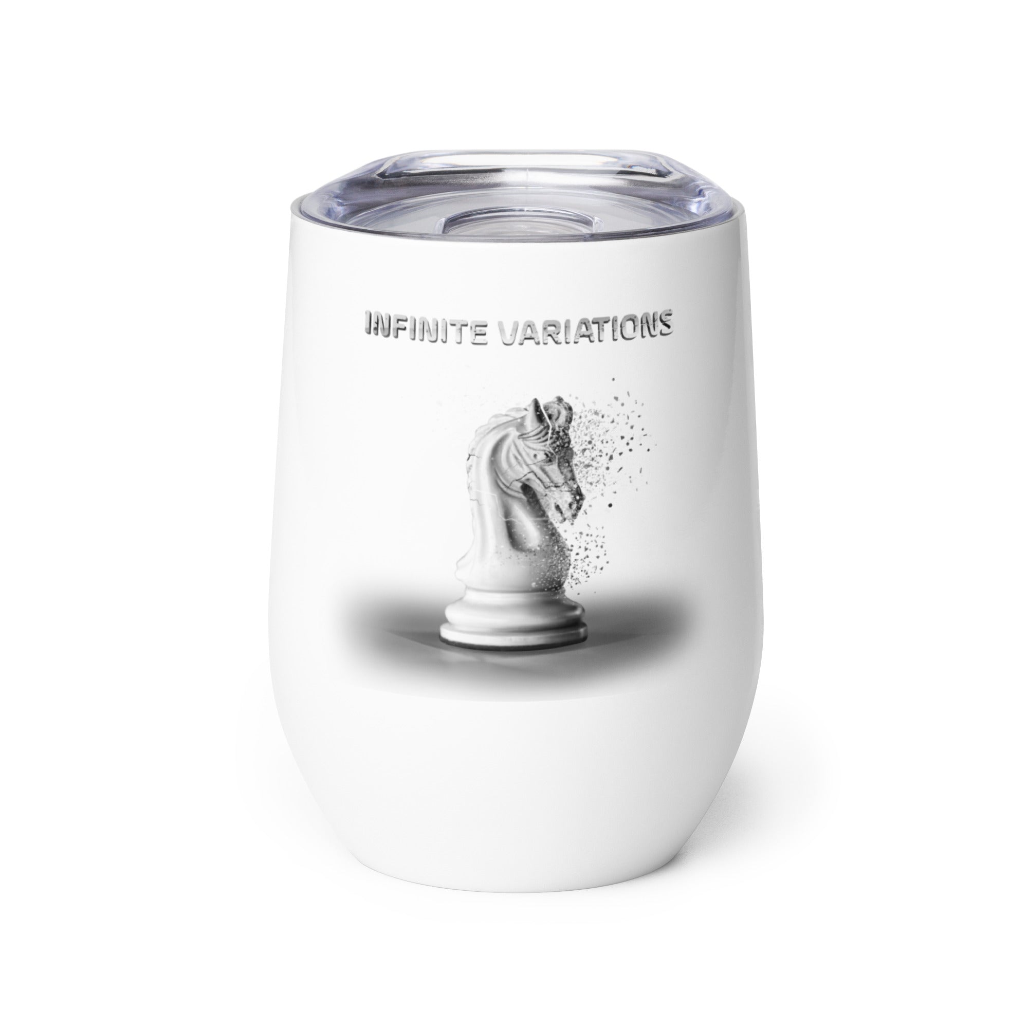 Disintegrating Knight - Wine tumbler