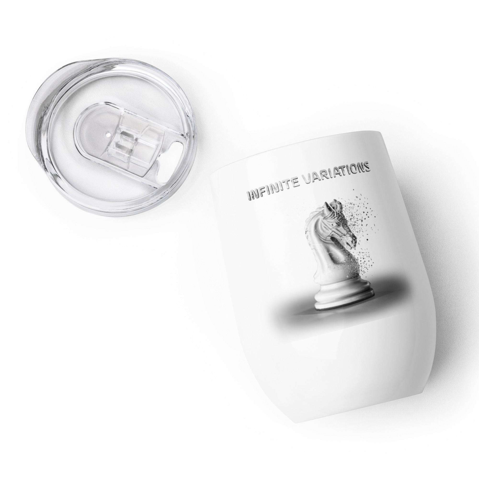 Disintegrating Knight - Wine tumbler