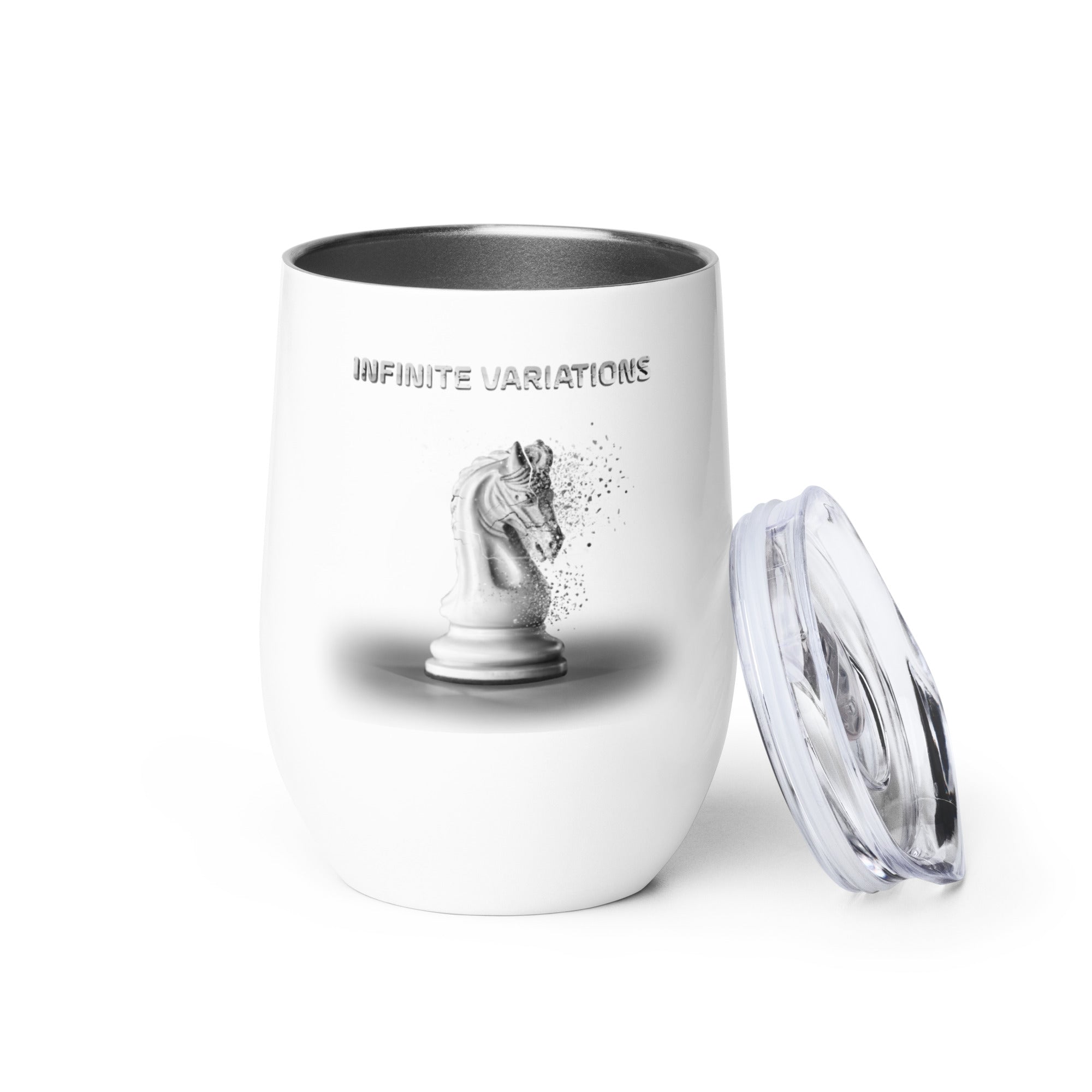 Disintegrating Knight - Wine tumbler