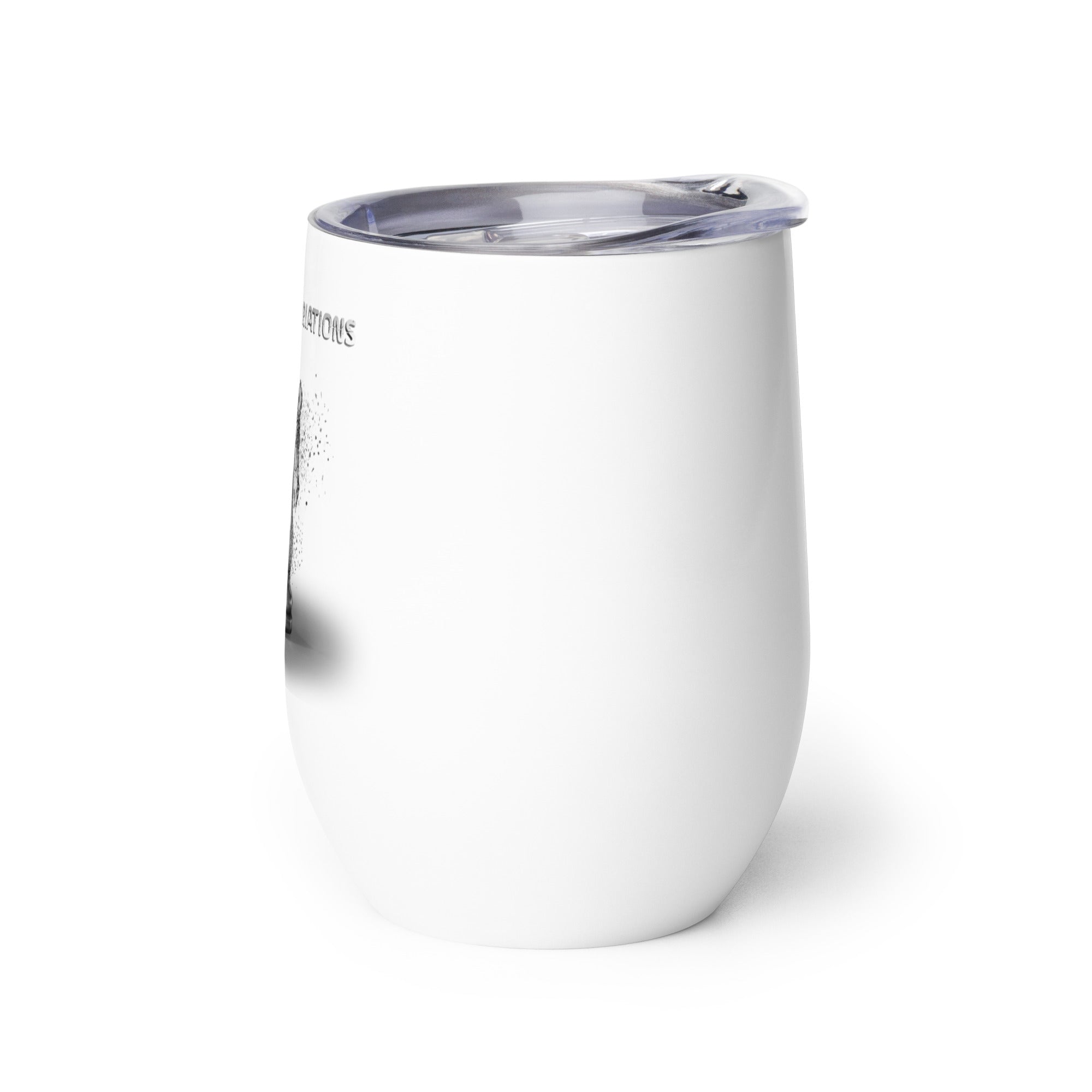 Disintegrating Knight - Wine tumbler