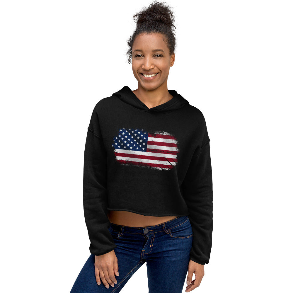 American Design - Crop Hoodie