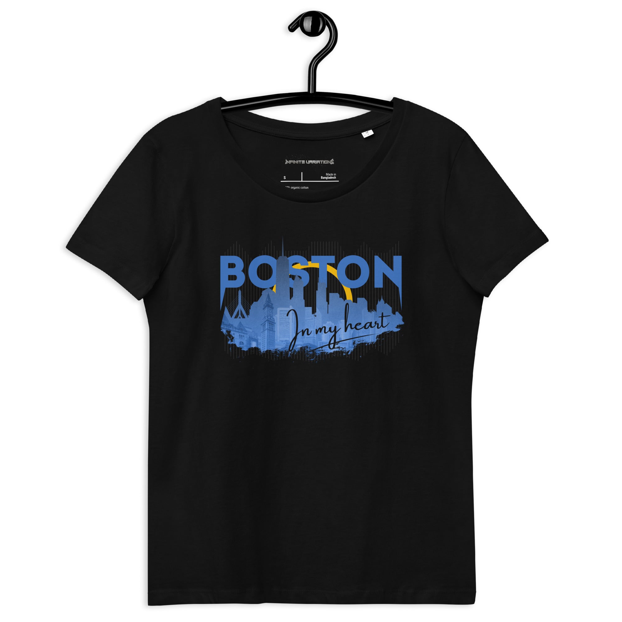 Boston Design - Women's fitted eco tee