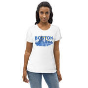 Boston Design - Women's fitted eco tee