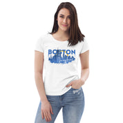 Boston Design - Women's fitted eco tee