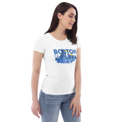 Boston Design - Women's fitted eco tee