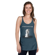 Disintegrating Knight - Women's Racerback Tank