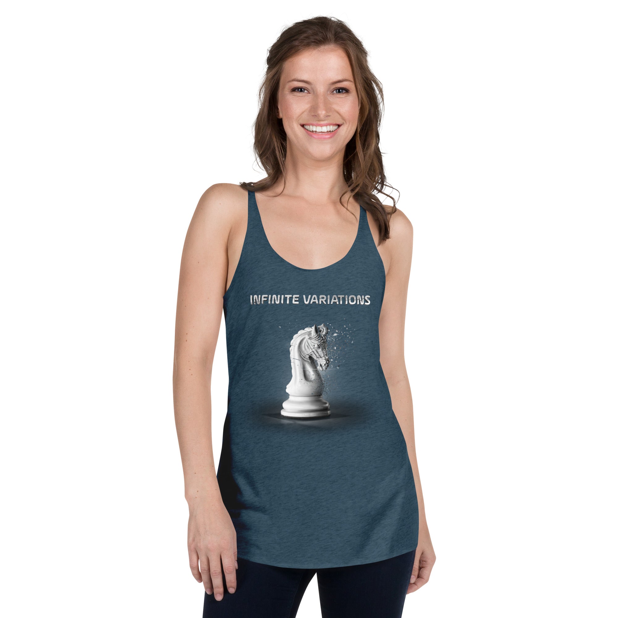 Disintegrating Knight - Women's Racerback Tank