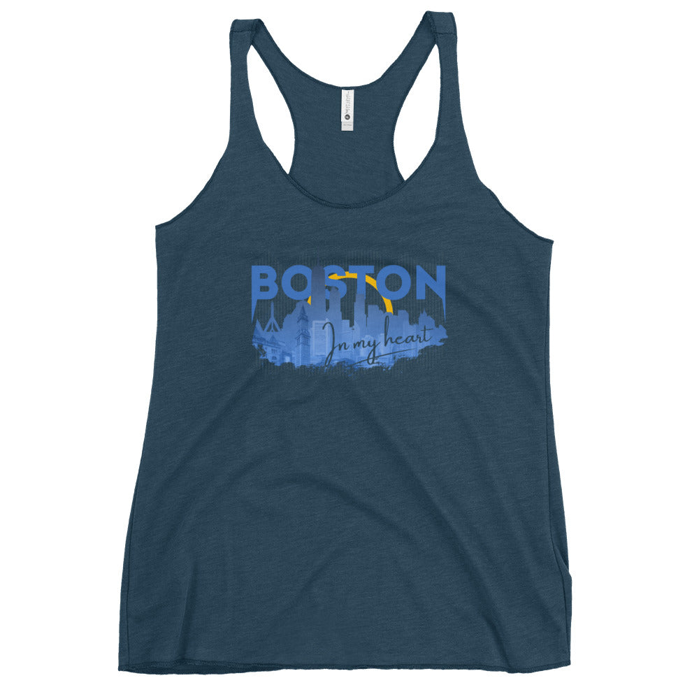 Boston Design - Women's Racerback Tank