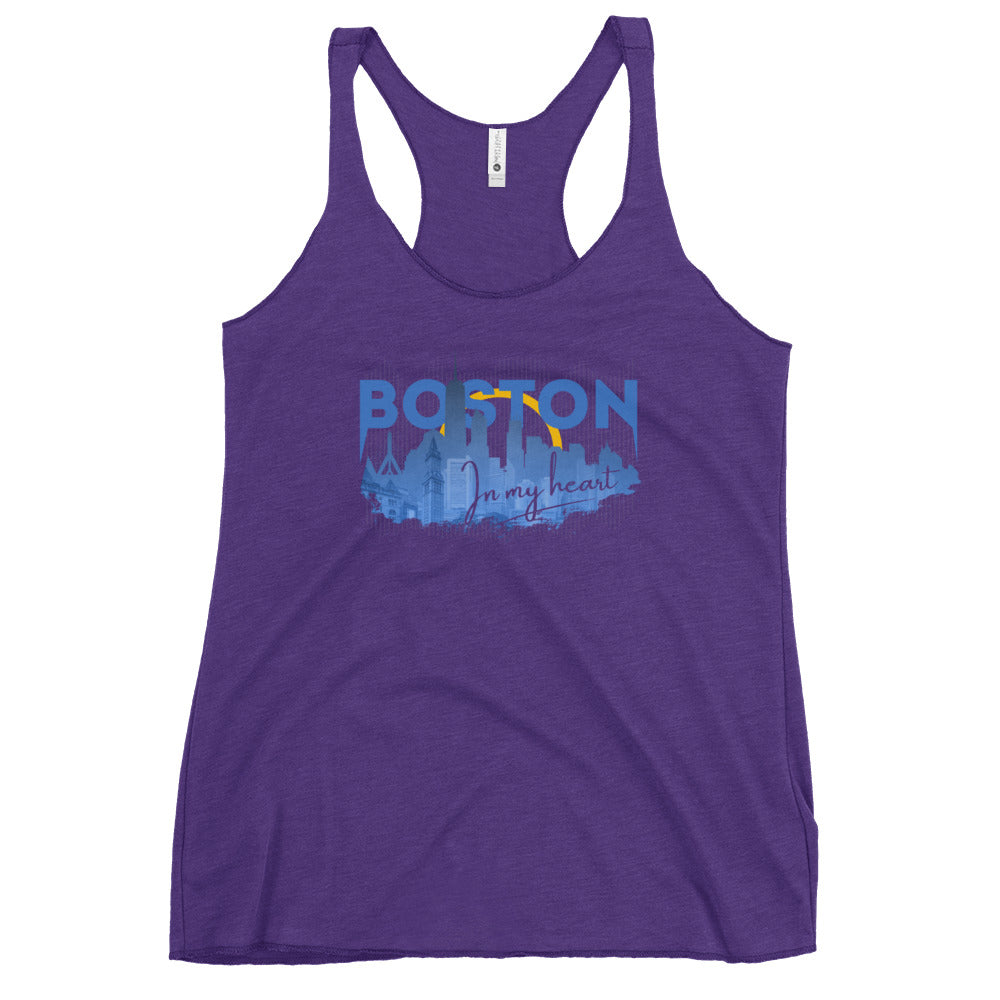 Boston Design - Women's Racerback Tank