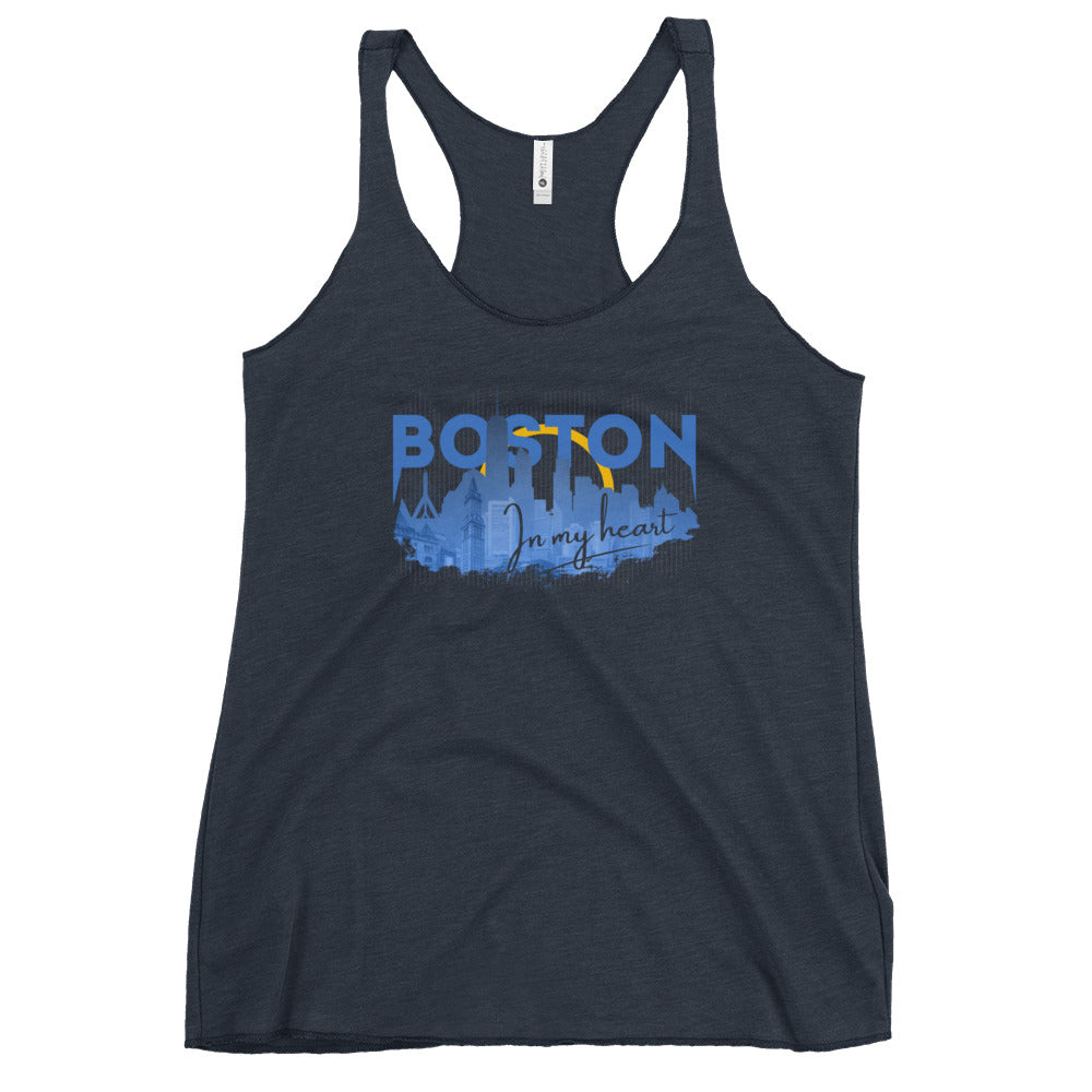 Boston Design - Women's Racerback Tank