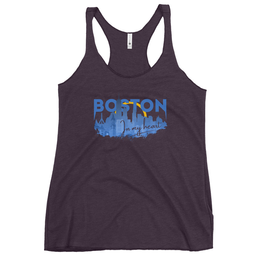 Boston Design - Women's Racerback Tank