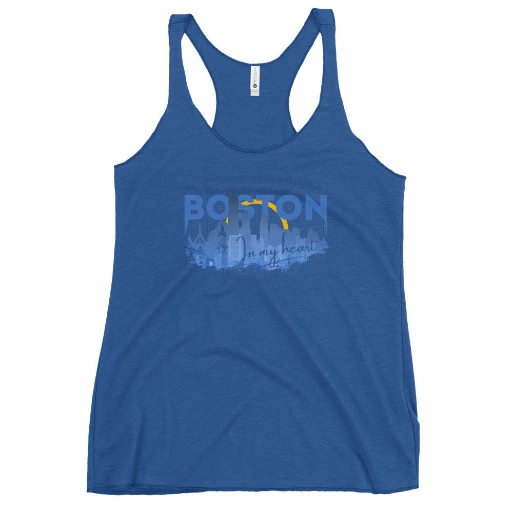 Boston Design - Women's Racerback Tank