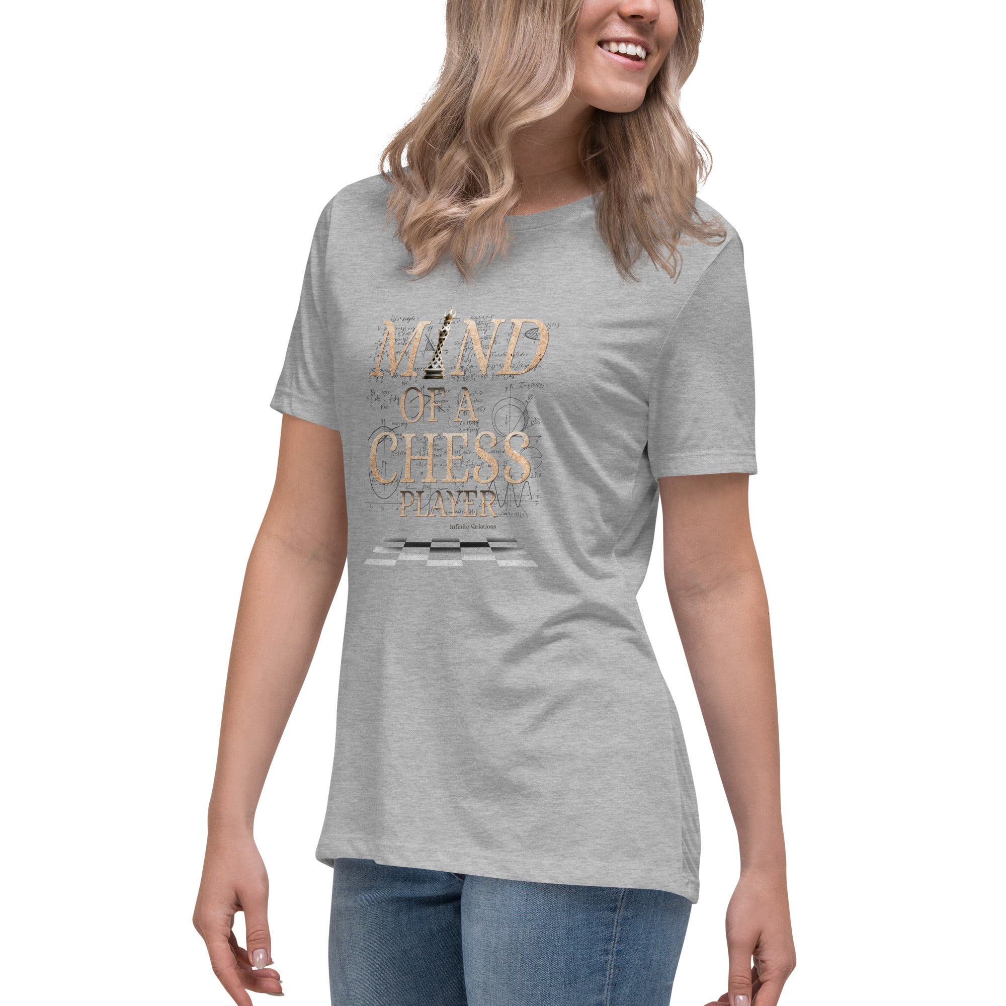 Mind of a Chess Player - Women's Relaxed T-Shirt