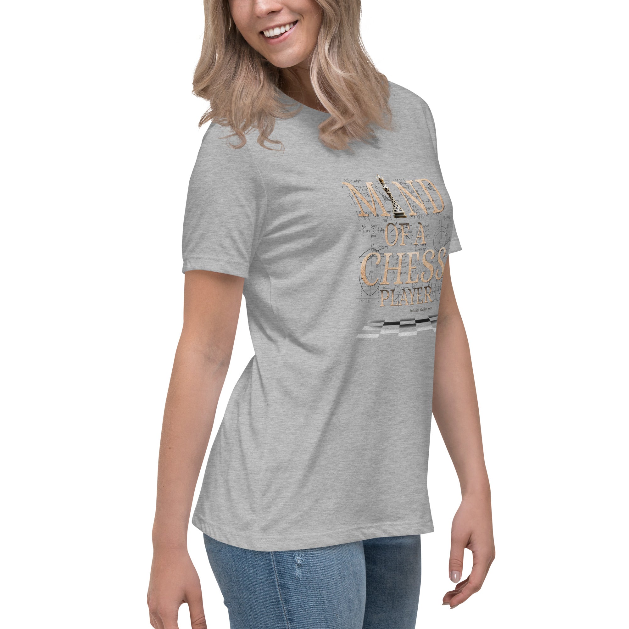 Mind of a Chess Player - Women's Relaxed T-Shirt