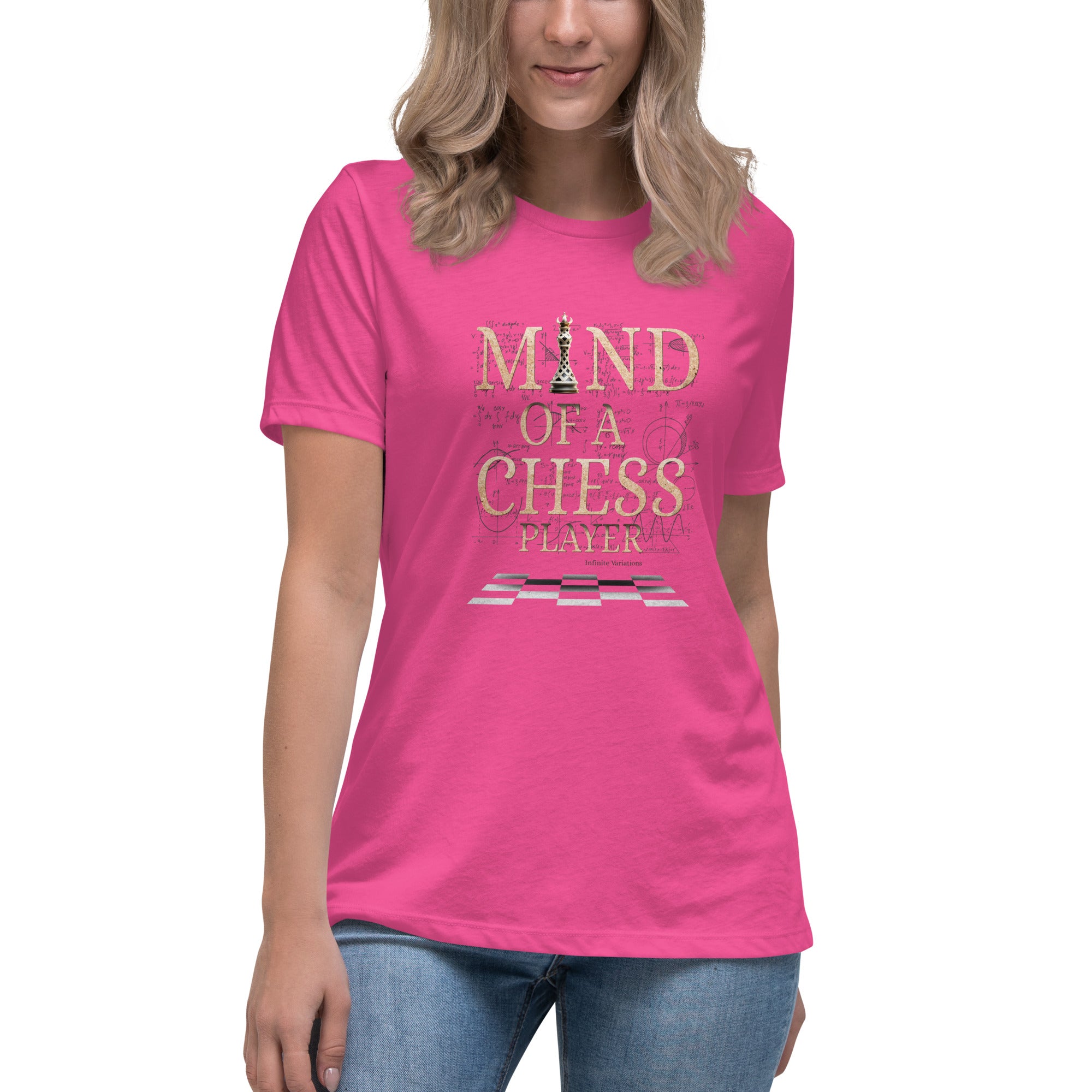Mind of a Chess Player - Women's Relaxed T-Shirt
