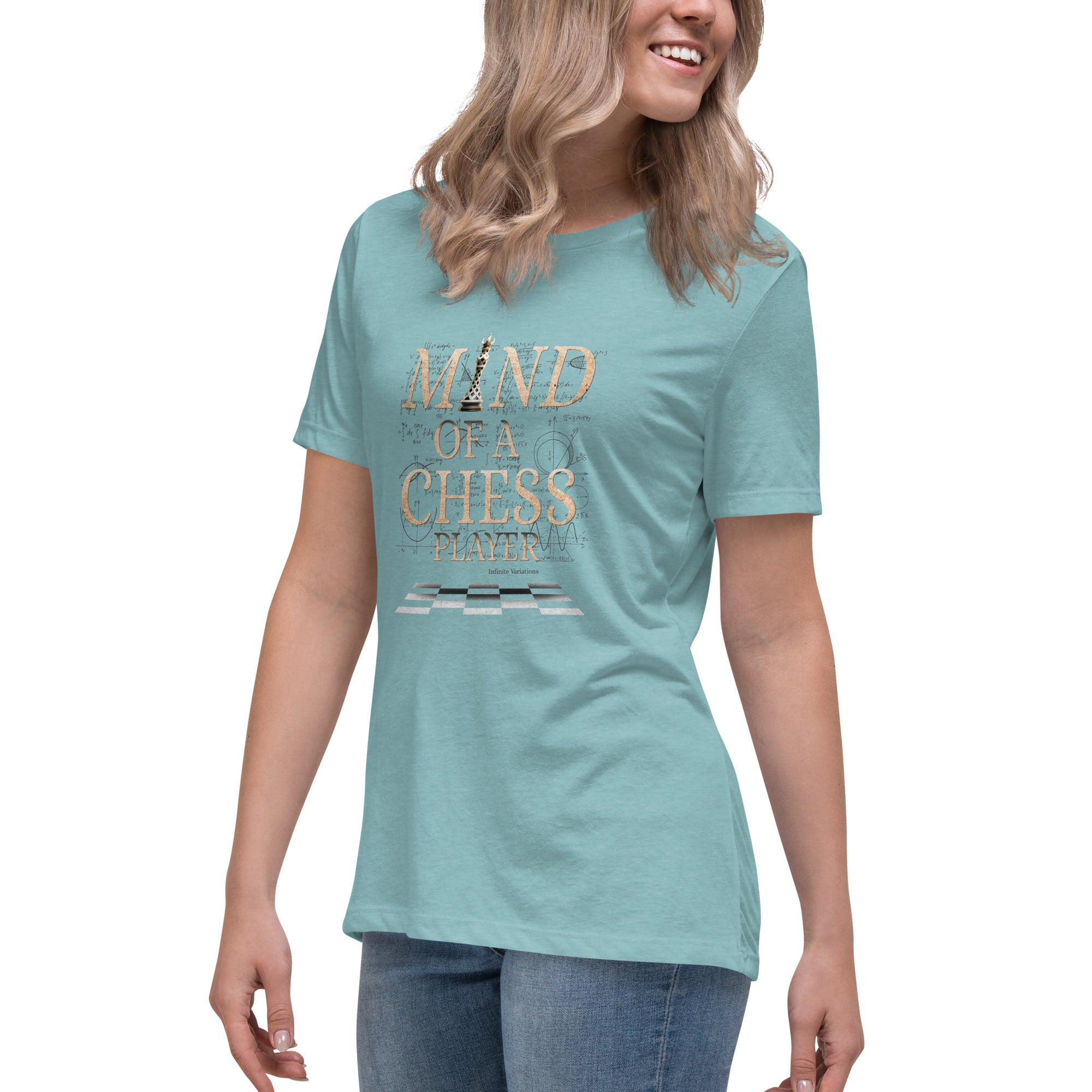 Mind of a Chess Player - Women's Relaxed T-Shirt
