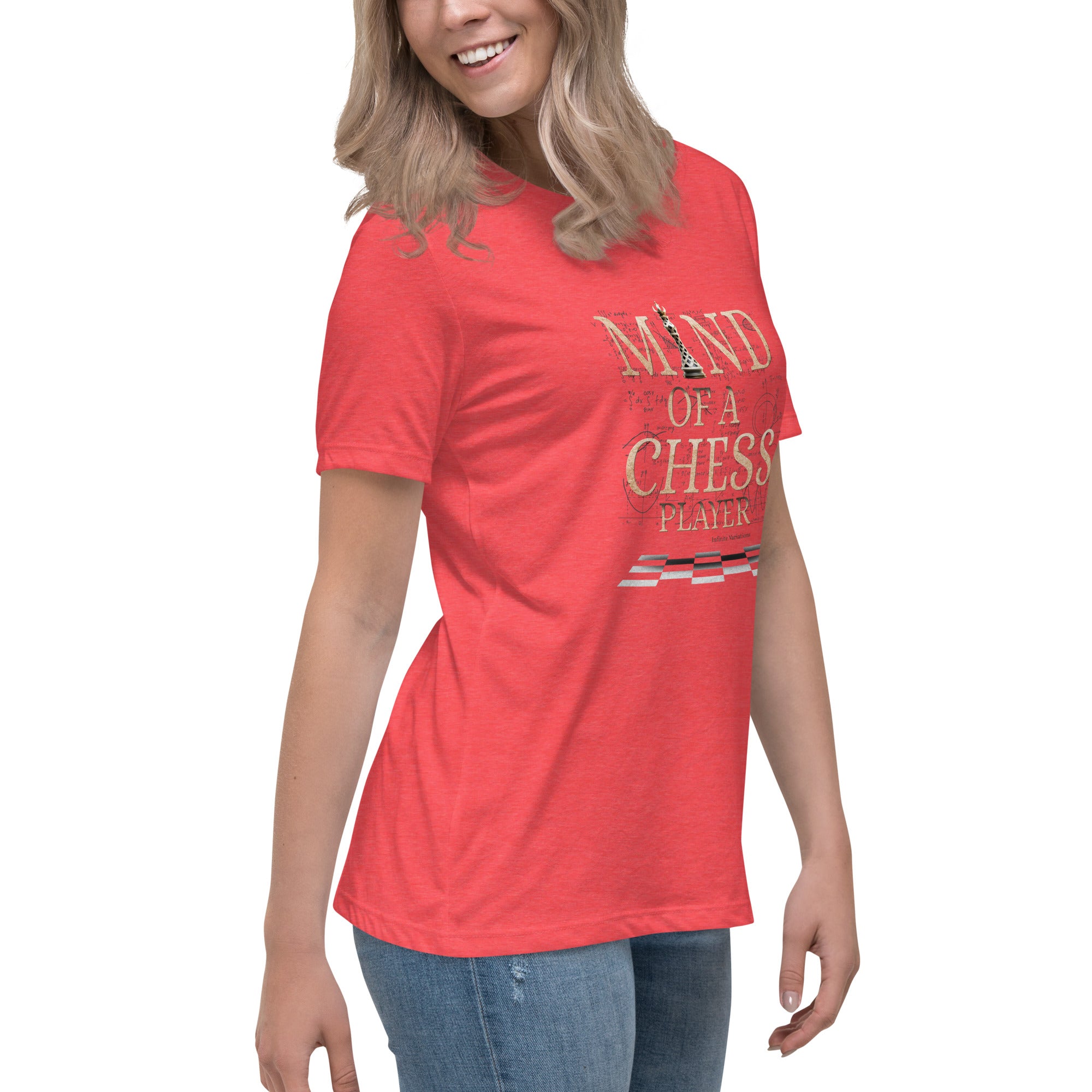 Mind of a Chess Player - Women's Relaxed T-Shirt