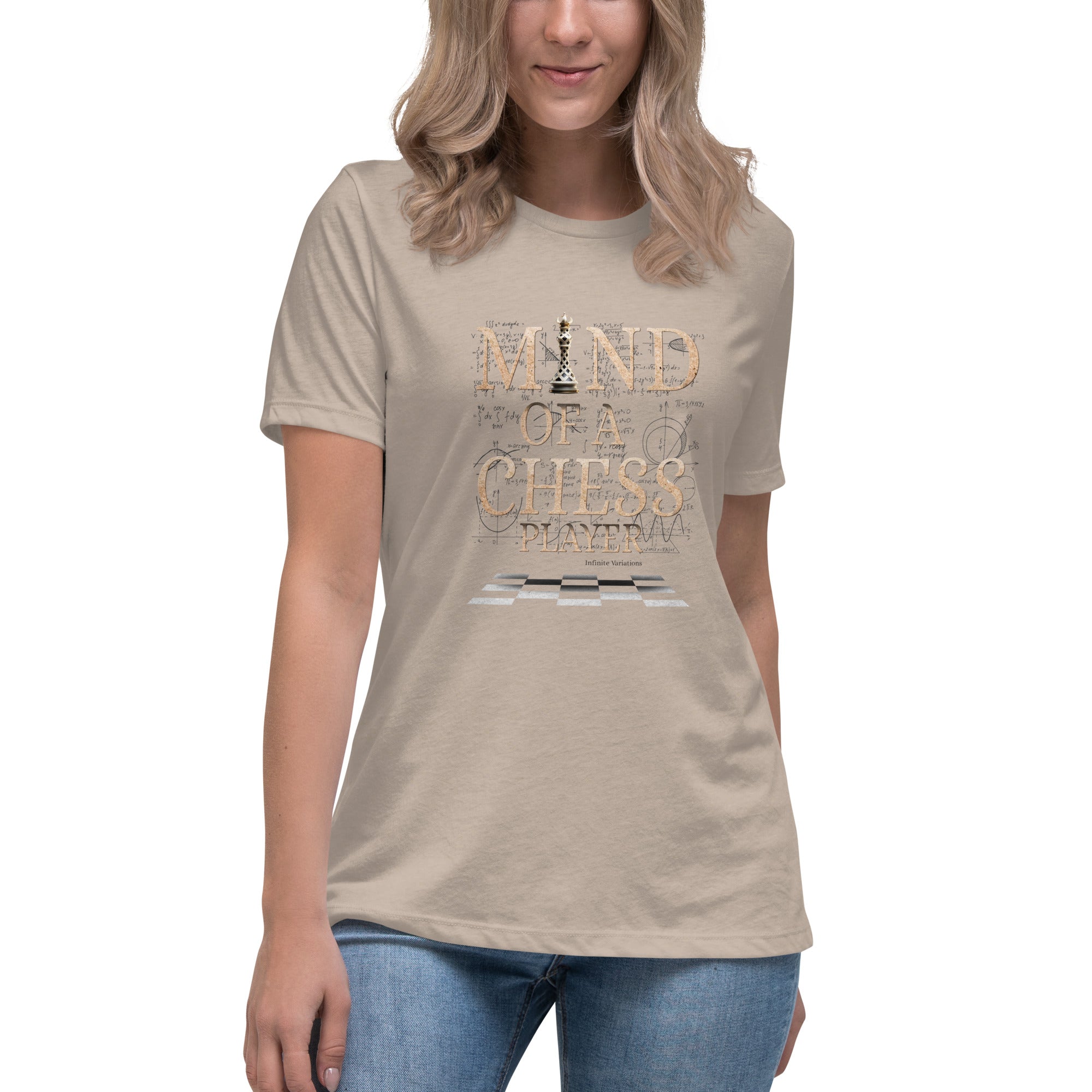 Mind of a Chess Player - Women's Relaxed T-Shirt