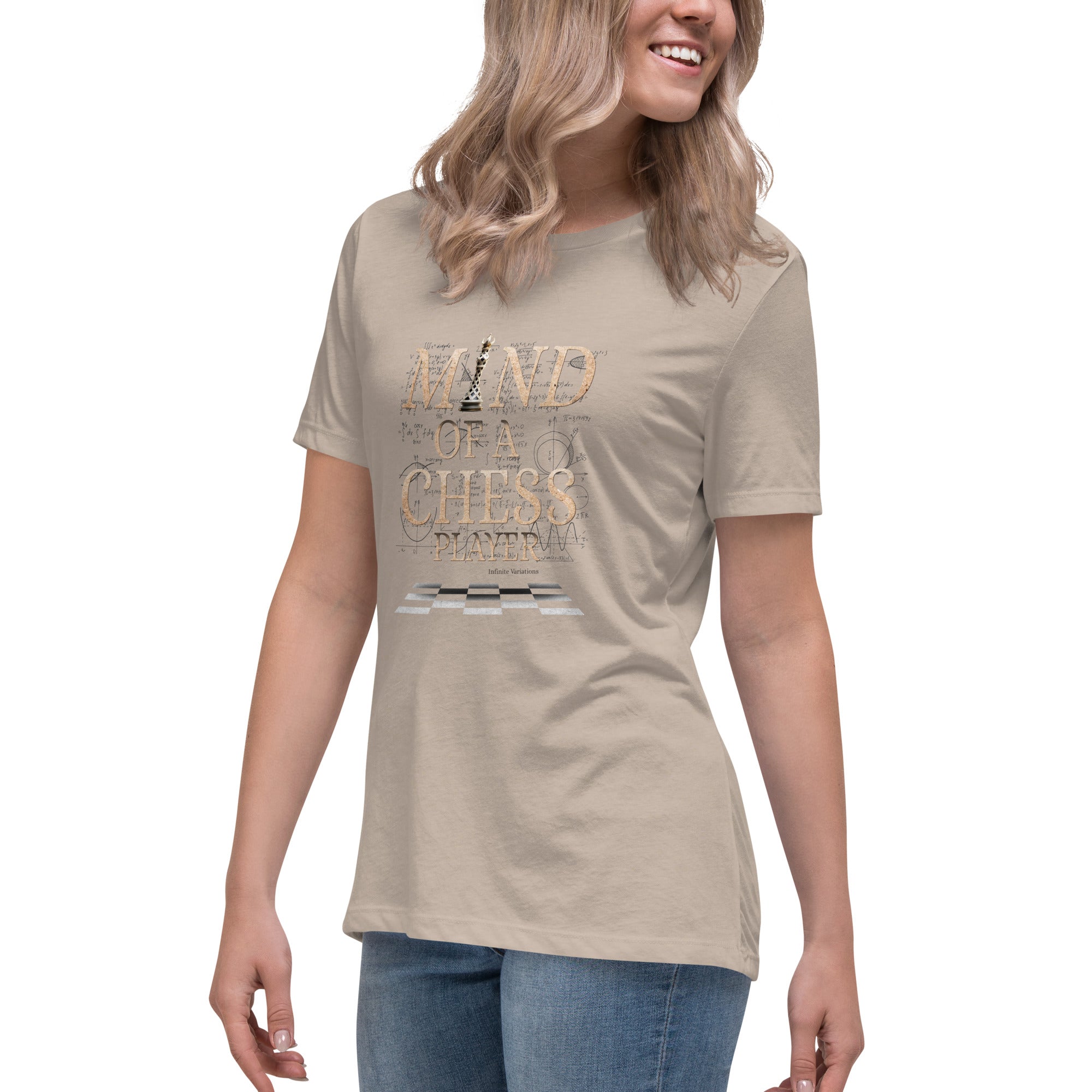 Mind of a Chess Player - Women's Relaxed T-Shirt