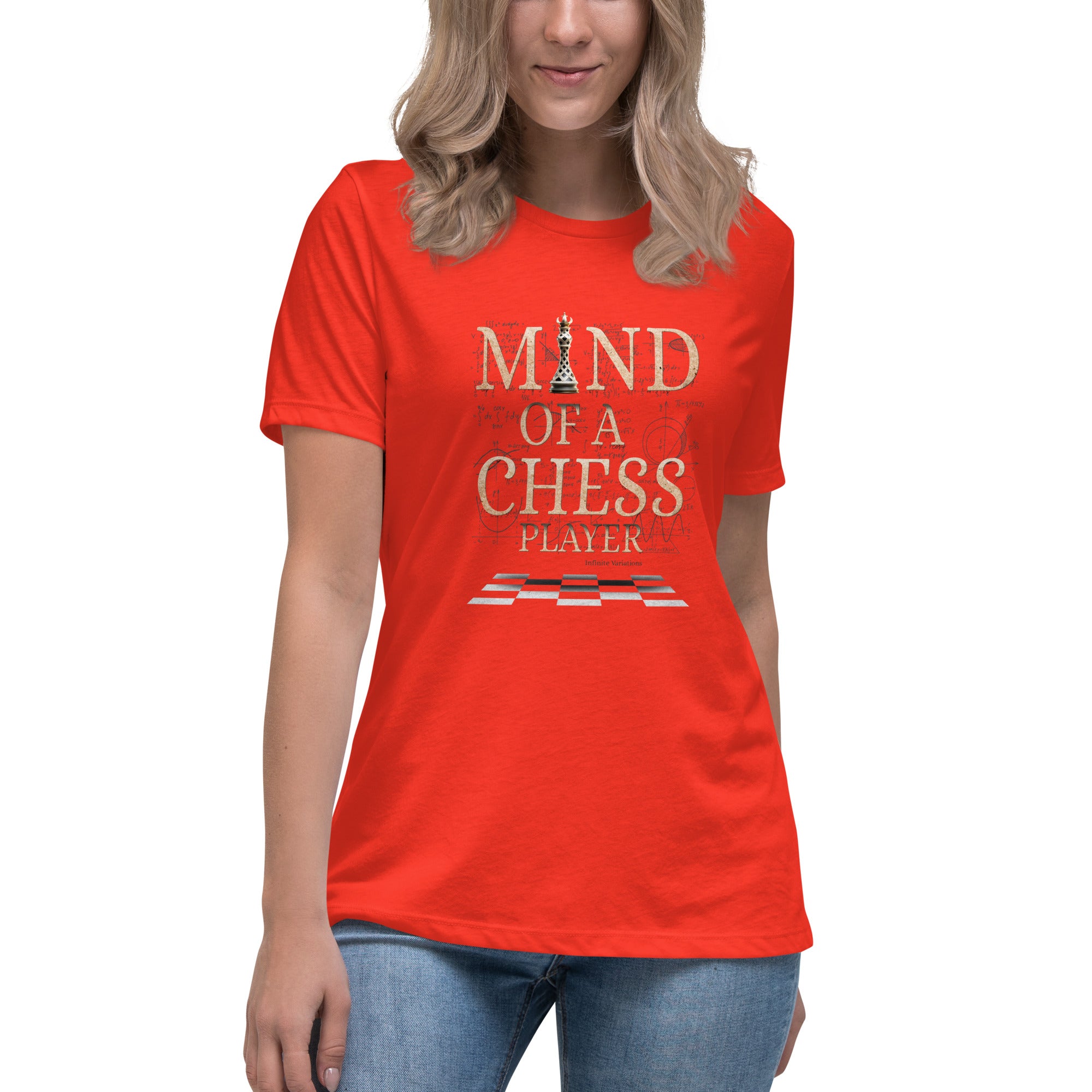 Mind of a Chess Player - Women's Relaxed T-Shirt