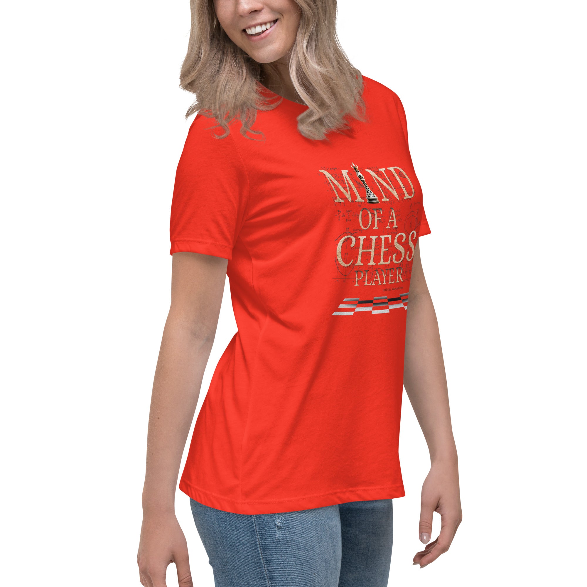 Mind of a Chess Player - Women's Relaxed T-Shirt