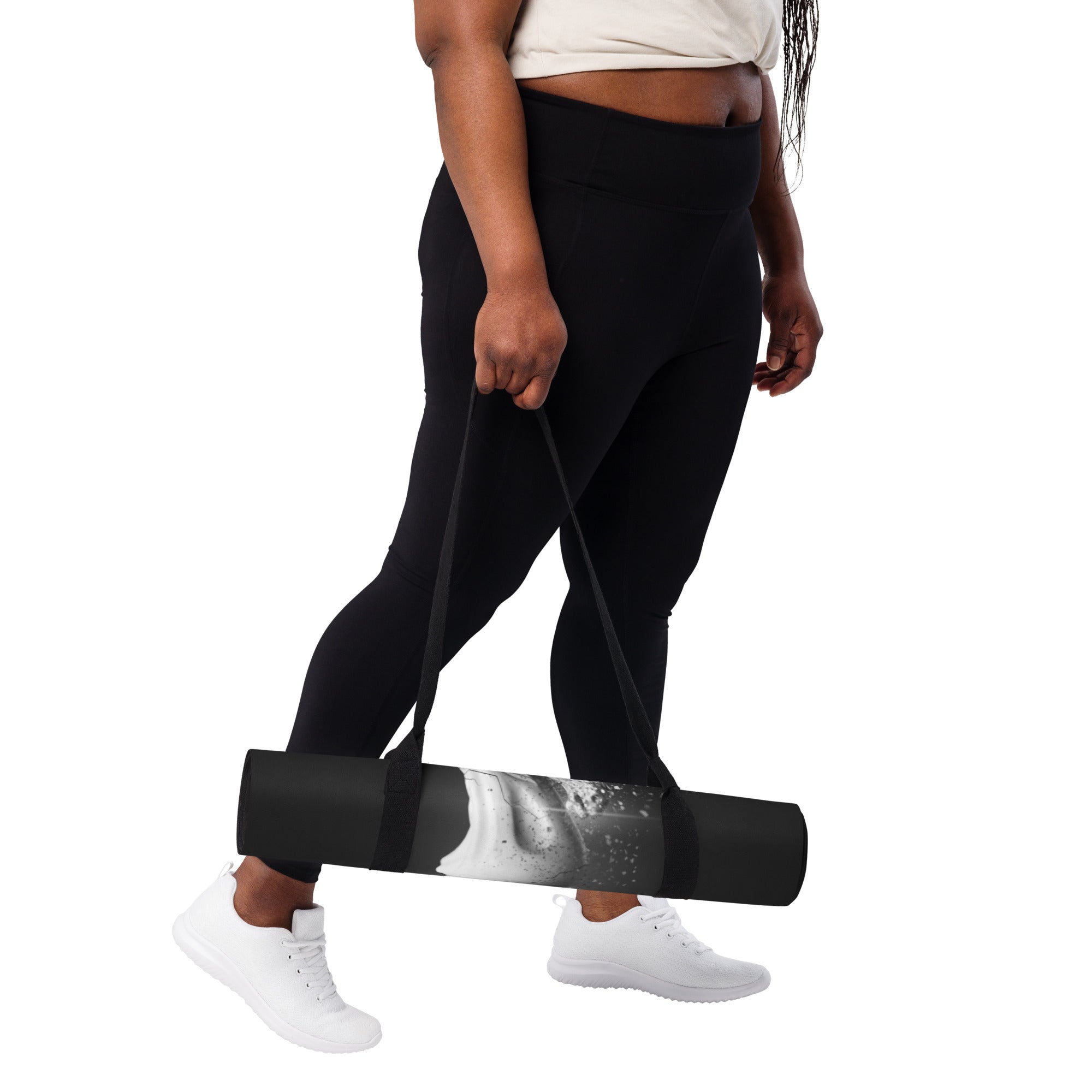 Infinite Variations - Disintegrating Knight - Yoga mat