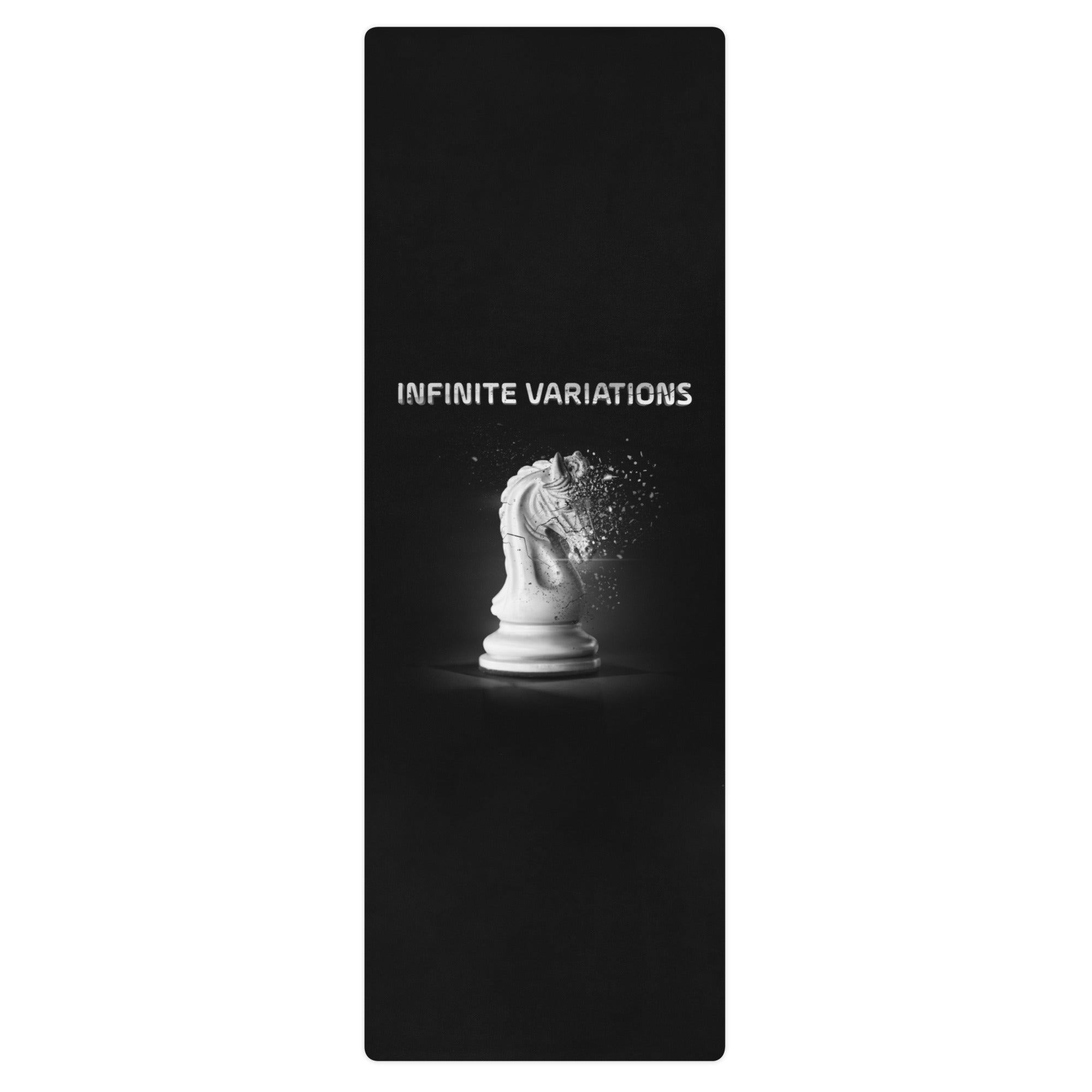 Infinite Variations - Disintegrating Knight - Yoga mat