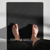 Infinite Variations - Disintegrating Knight - Yoga mat