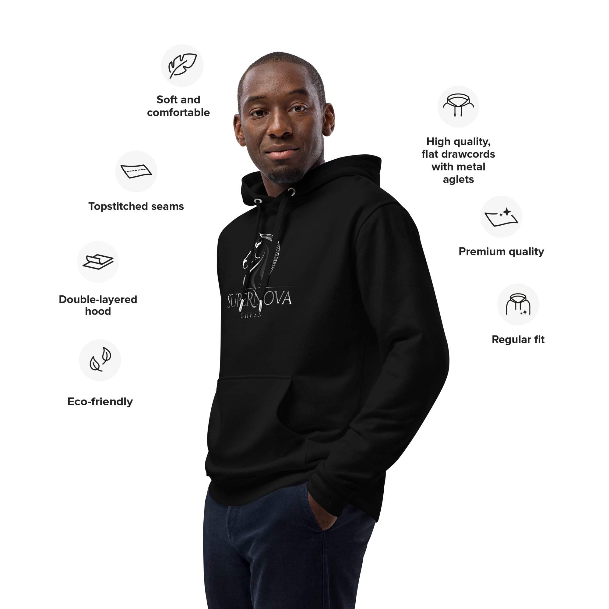 Supernova Design - Premium eco hoodie