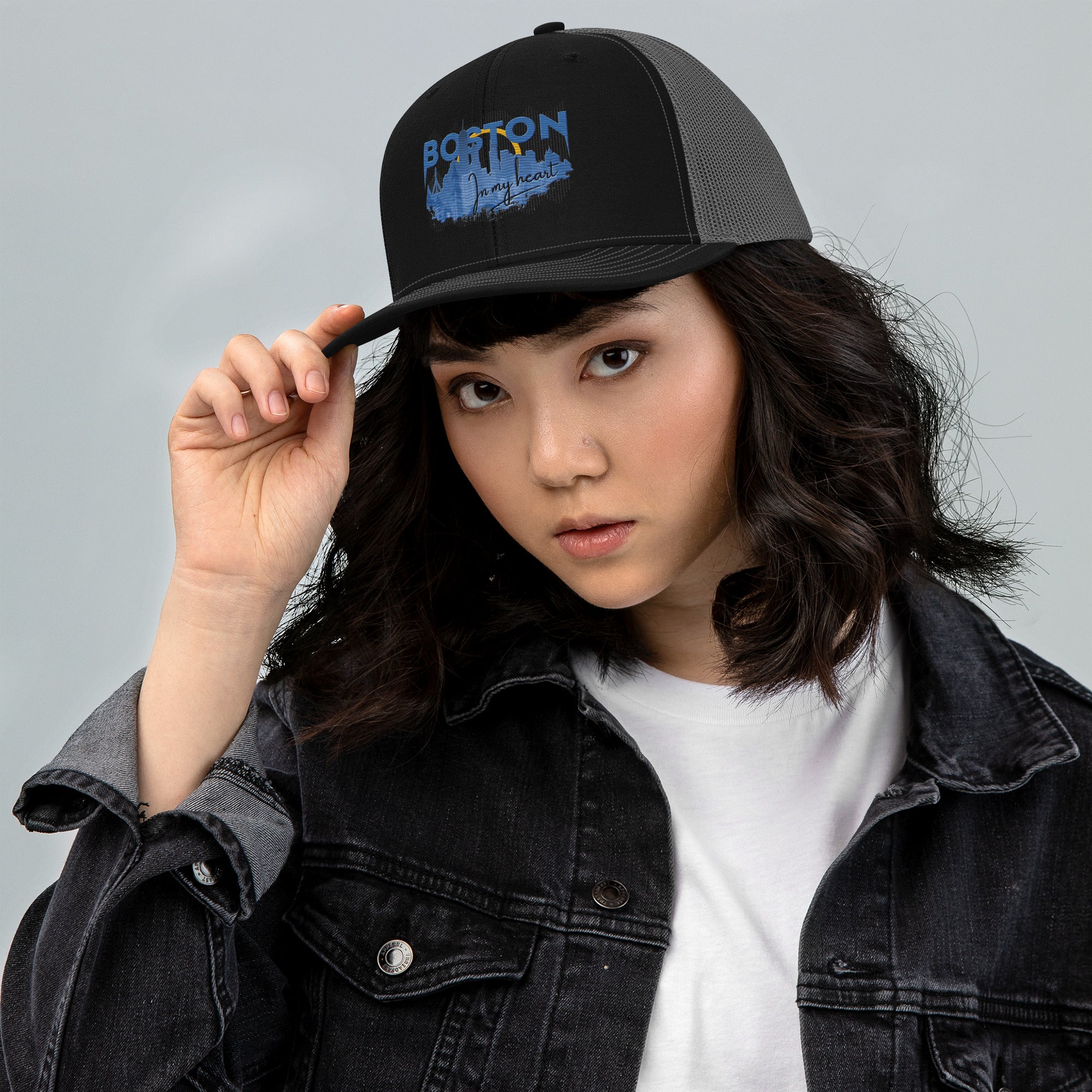 Infinite Variations - Boston Design - Trucker Cap