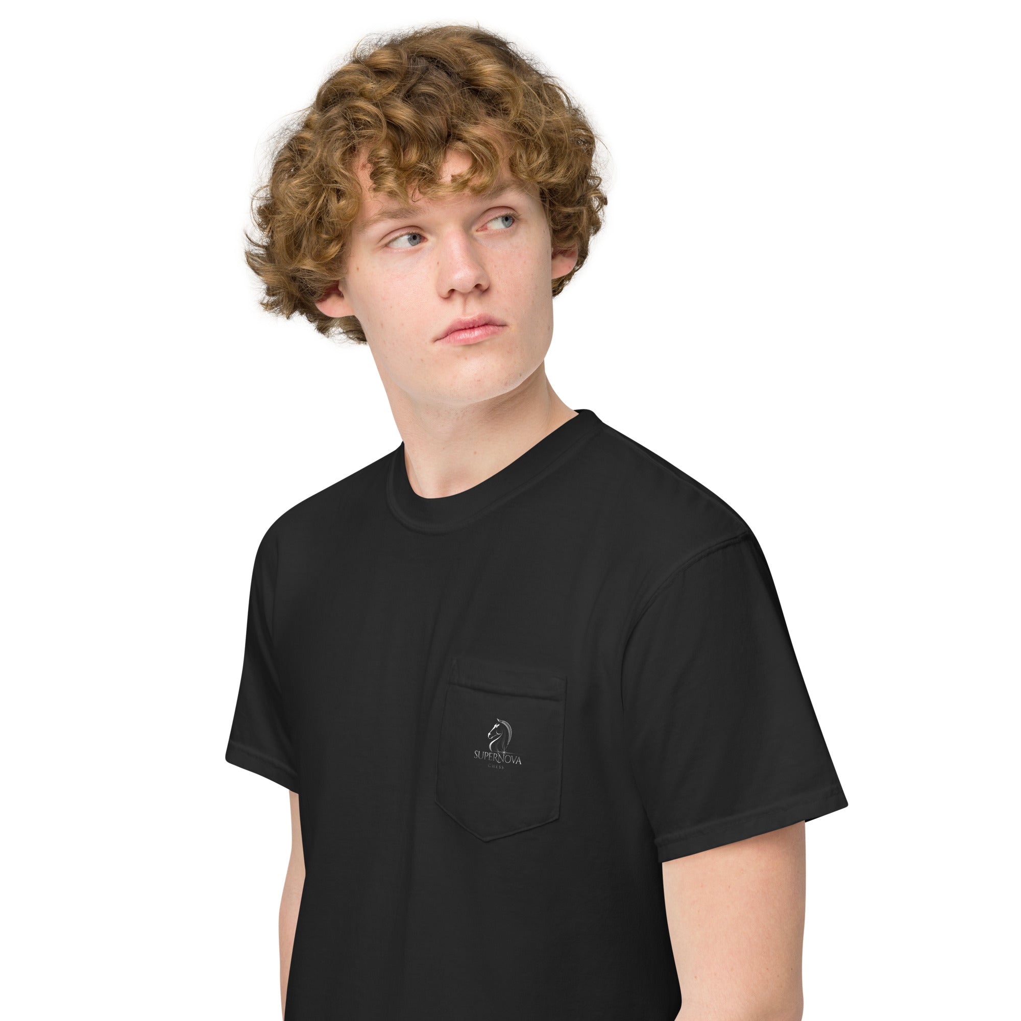 Supernova  - Unisex garment-dyed pocket t-shirt