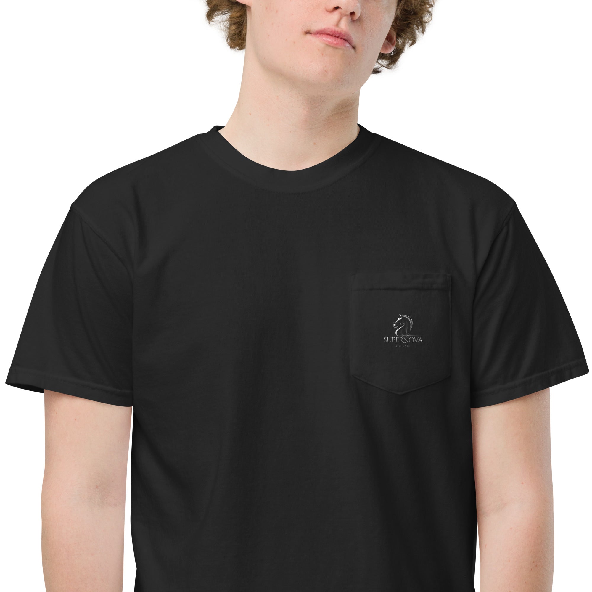 Supernova  - Unisex garment-dyed pocket t-shirt