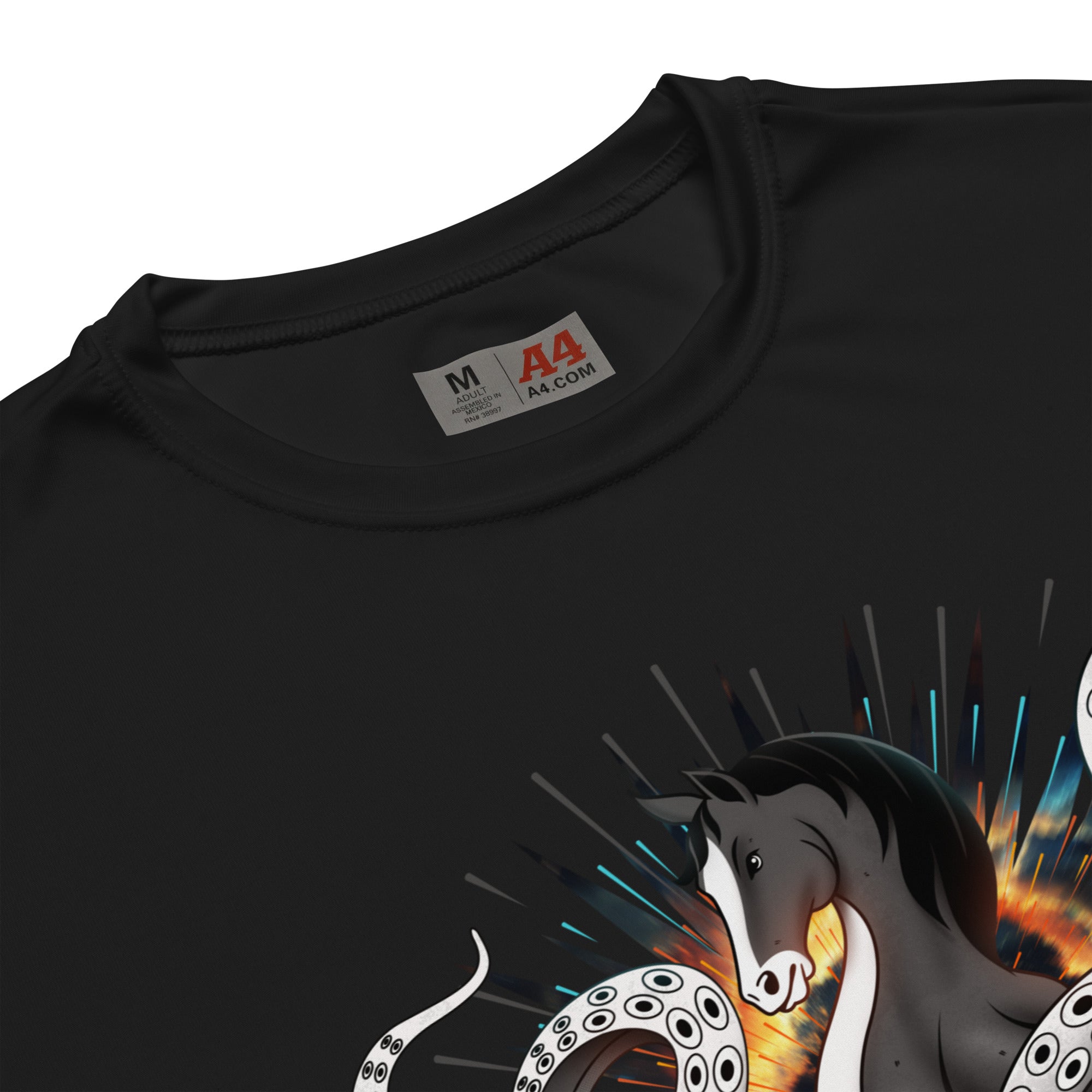 Octopus Knight - Unisex performance crew neck t-shirt