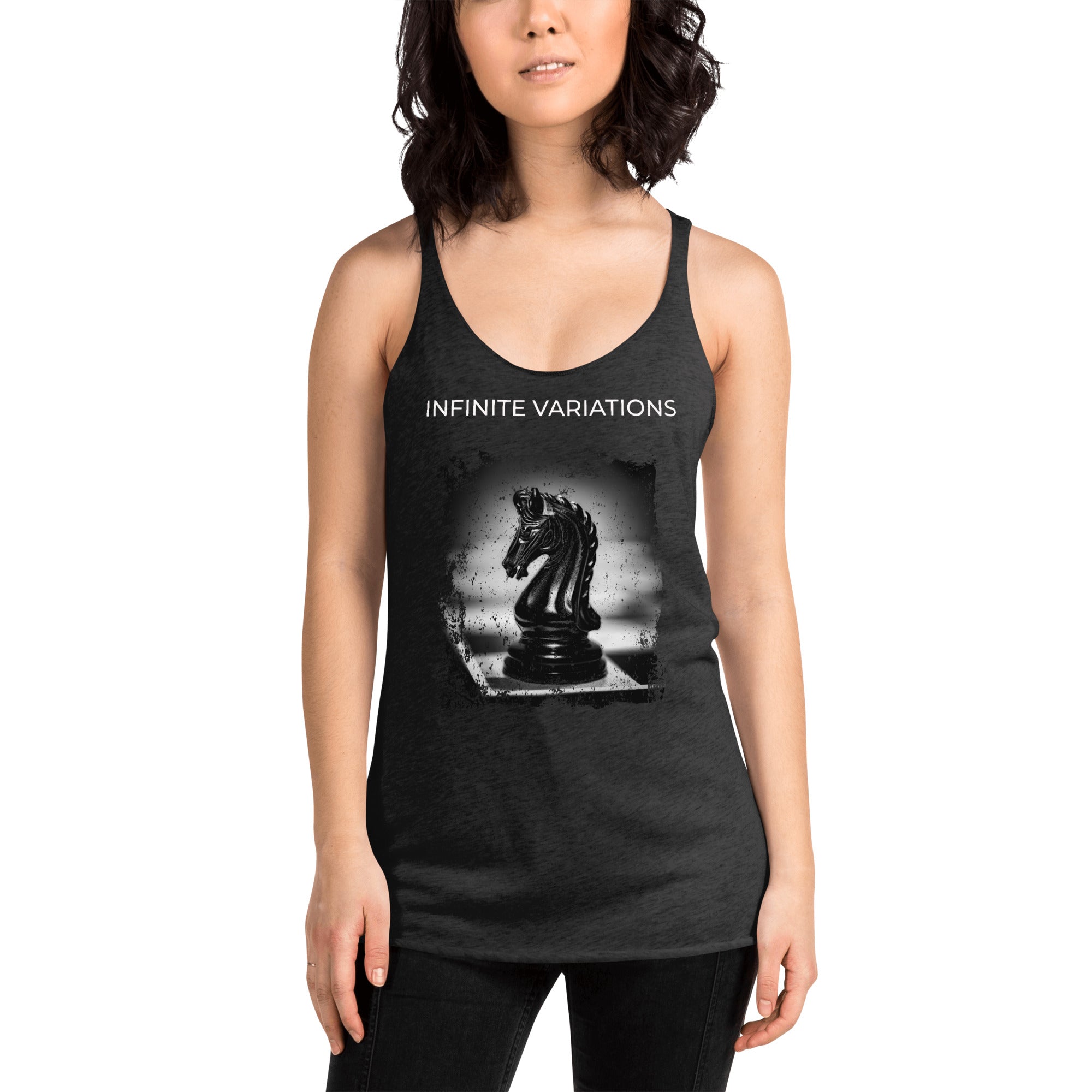 Infinite Variations - Black Knight - Women's Racerback Tank