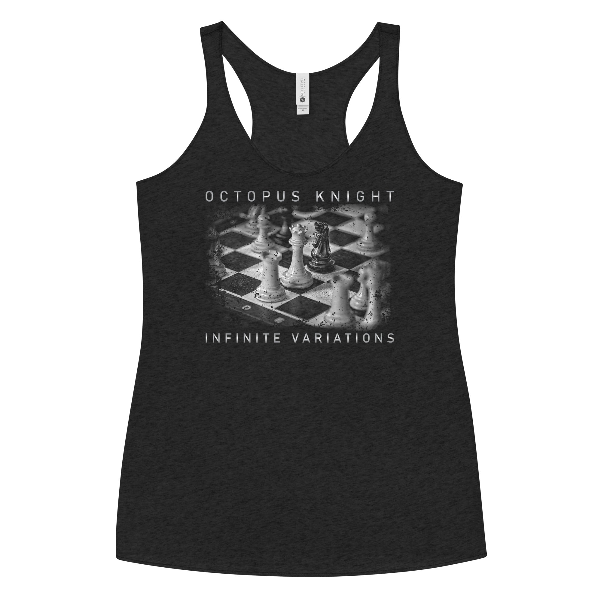 Infinite Variations - Octopus Knight - Classical Design Distressed - Women's Racerback Tank