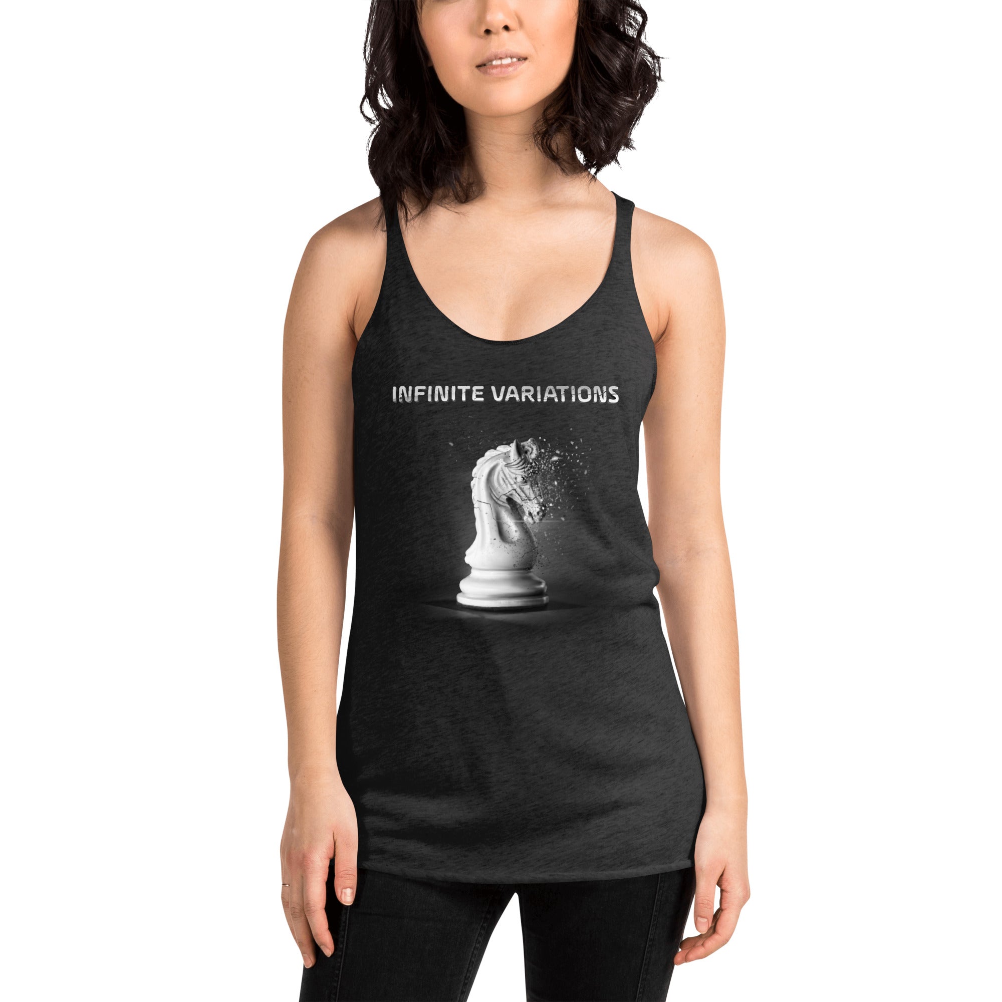Disintegrating Knight - Women's Racerback Tank