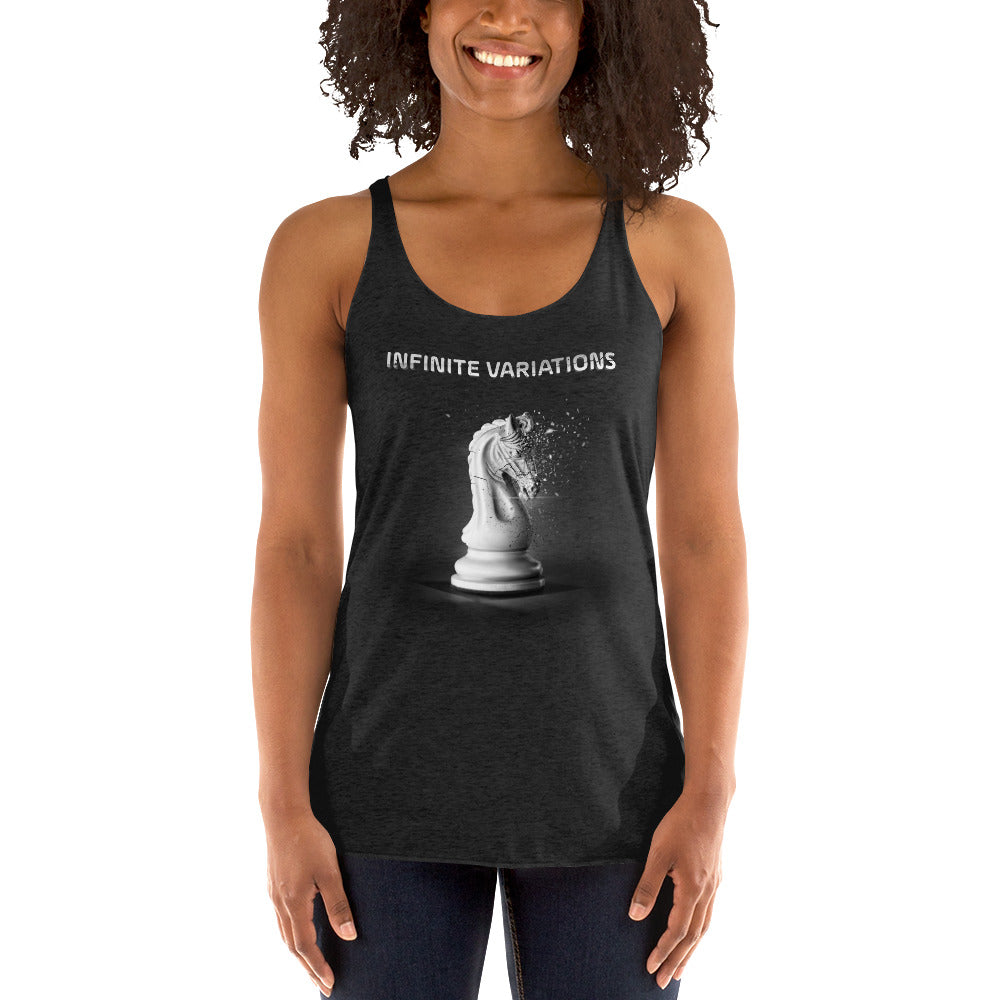 Disintegrating Knight - Women's Racerback Tank