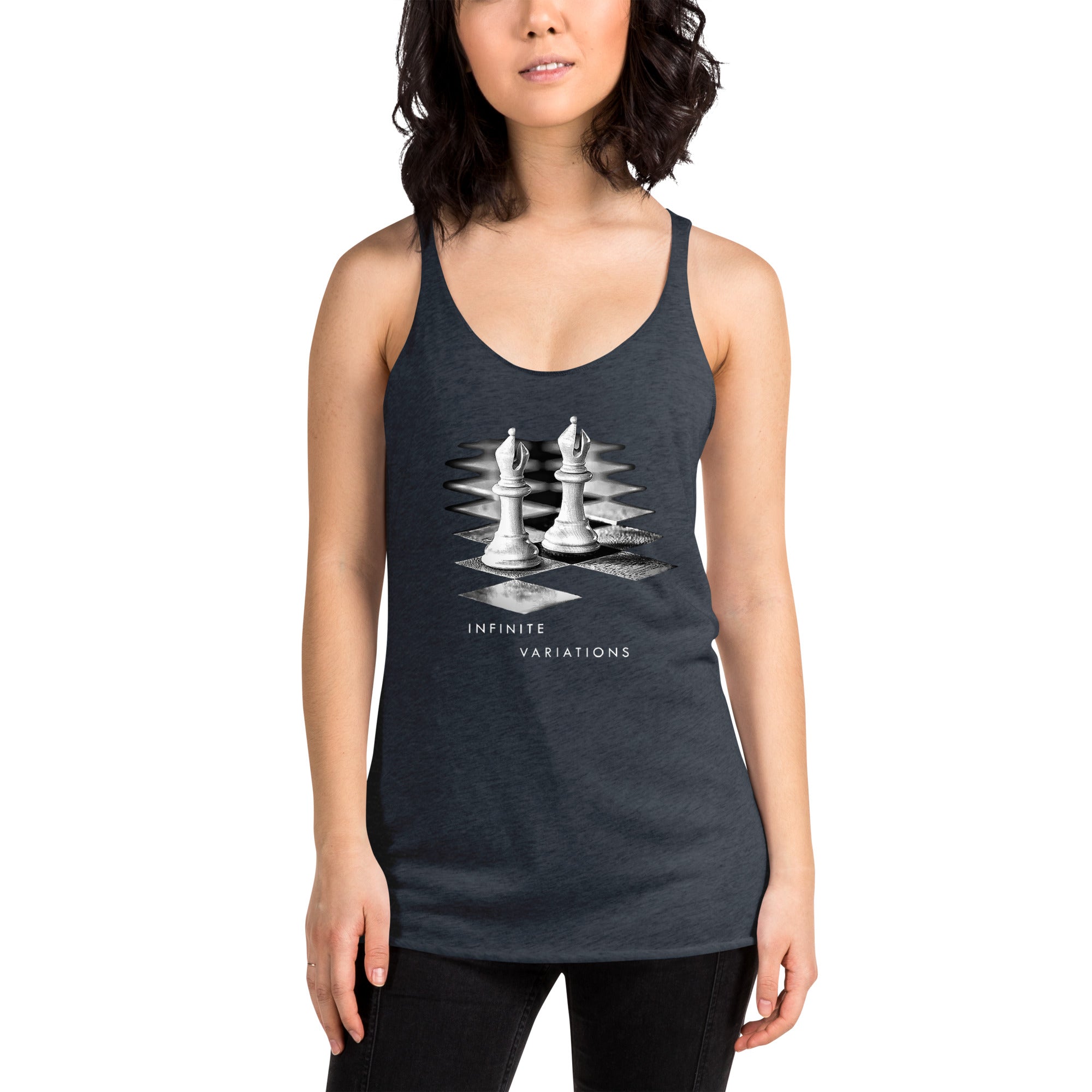 Infinite Variations - Bishop Pair - Women's Racerback Tank