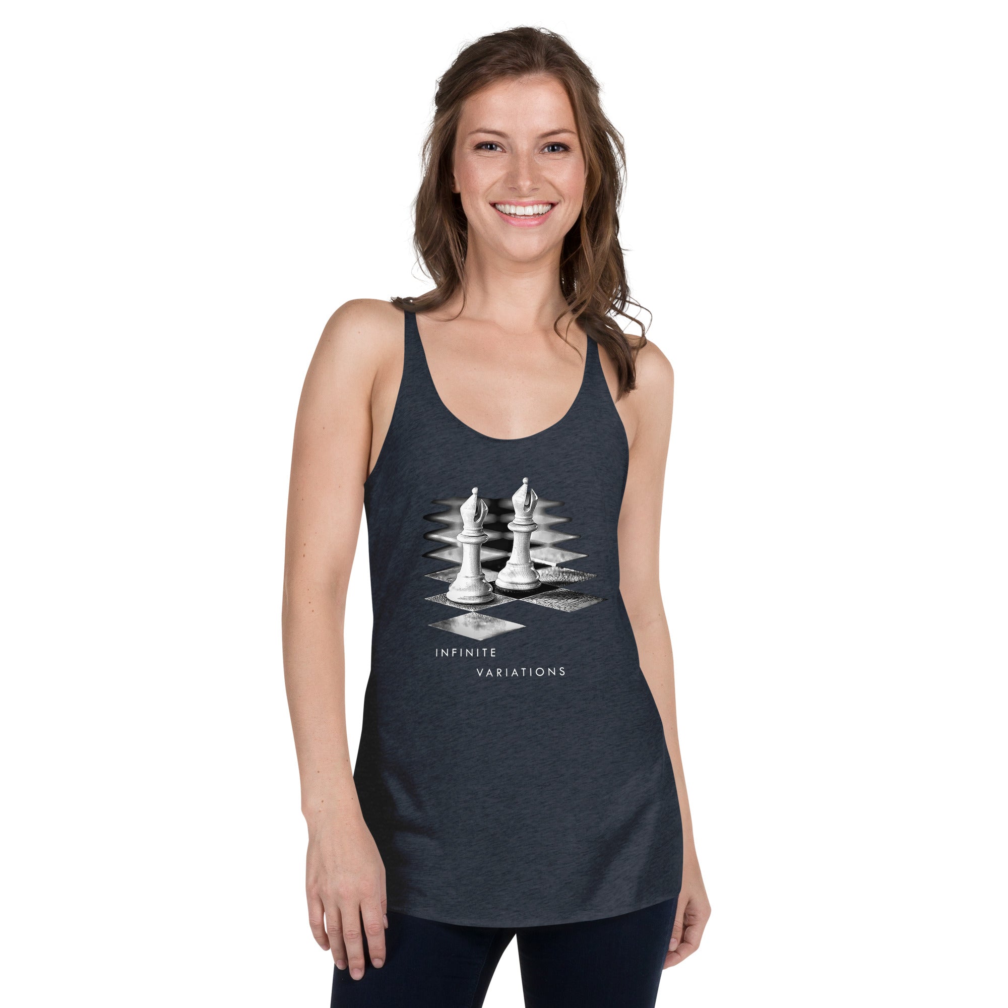 Infinite Variations - Bishop Pair - Women's Racerback Tank