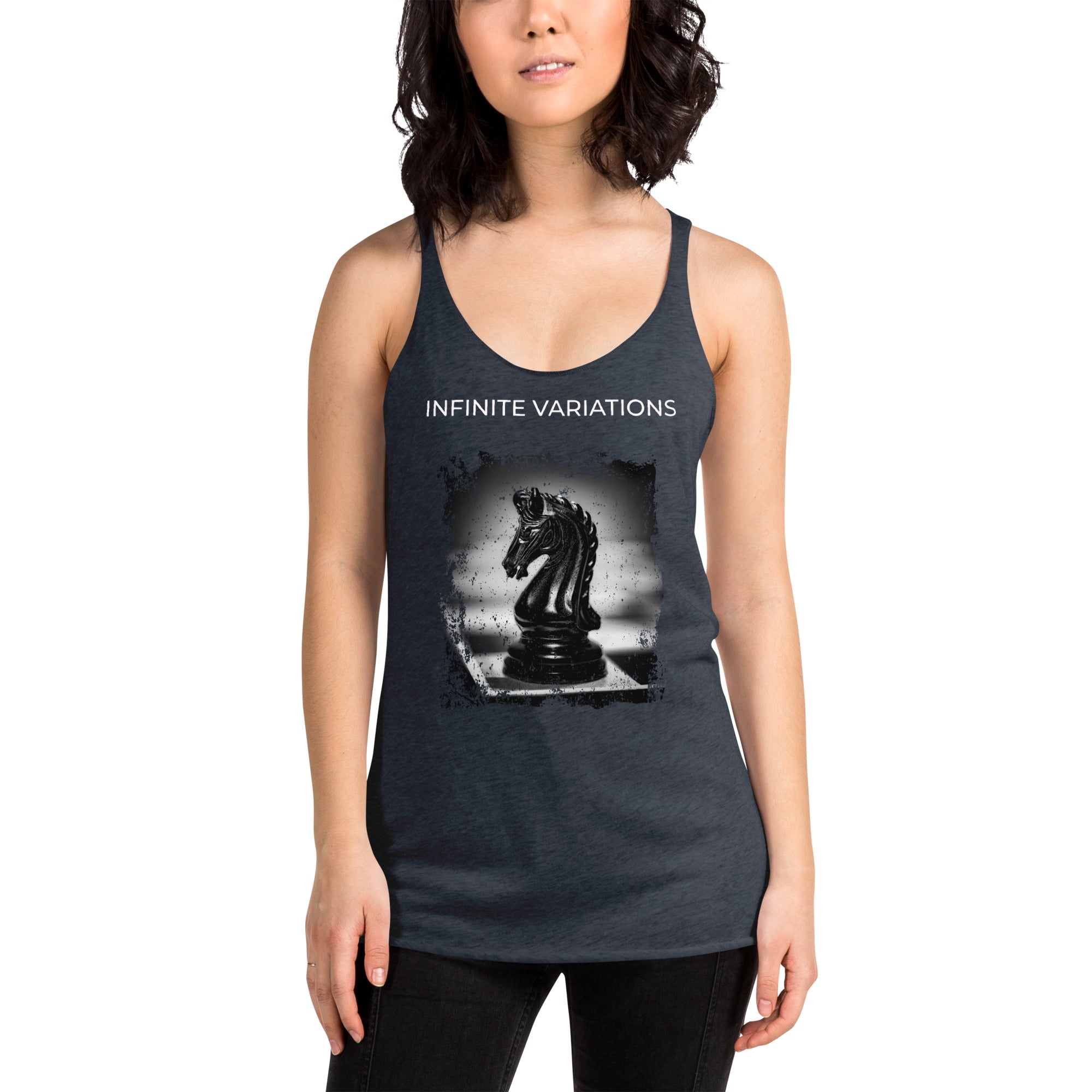 Infinite Variations - Black Knight - Women's Racerback Tank