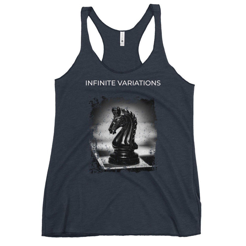 Infinite Variations - Black Knight - Women's Racerback Tank