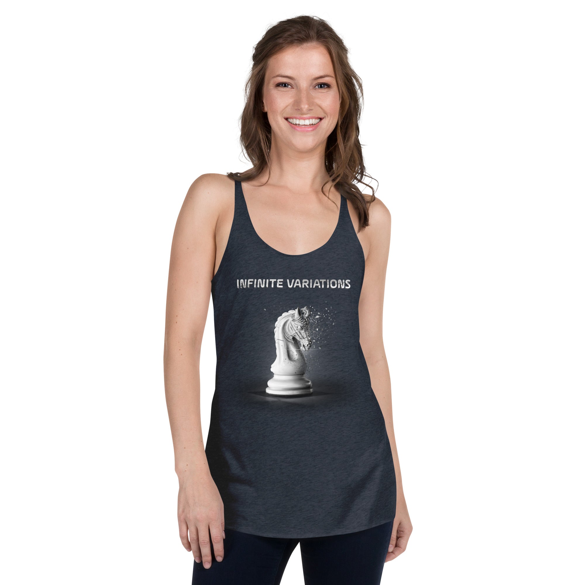 Disintegrating Knight - Women's Racerback Tank