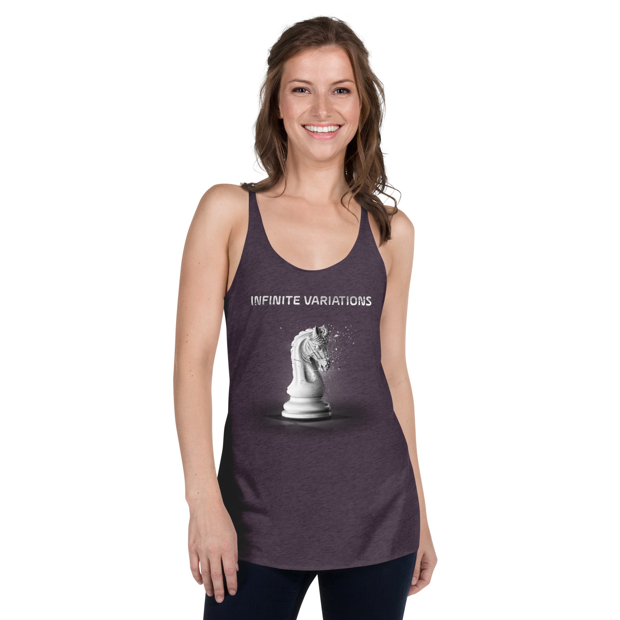 Disintegrating Knight - Women's Racerback Tank