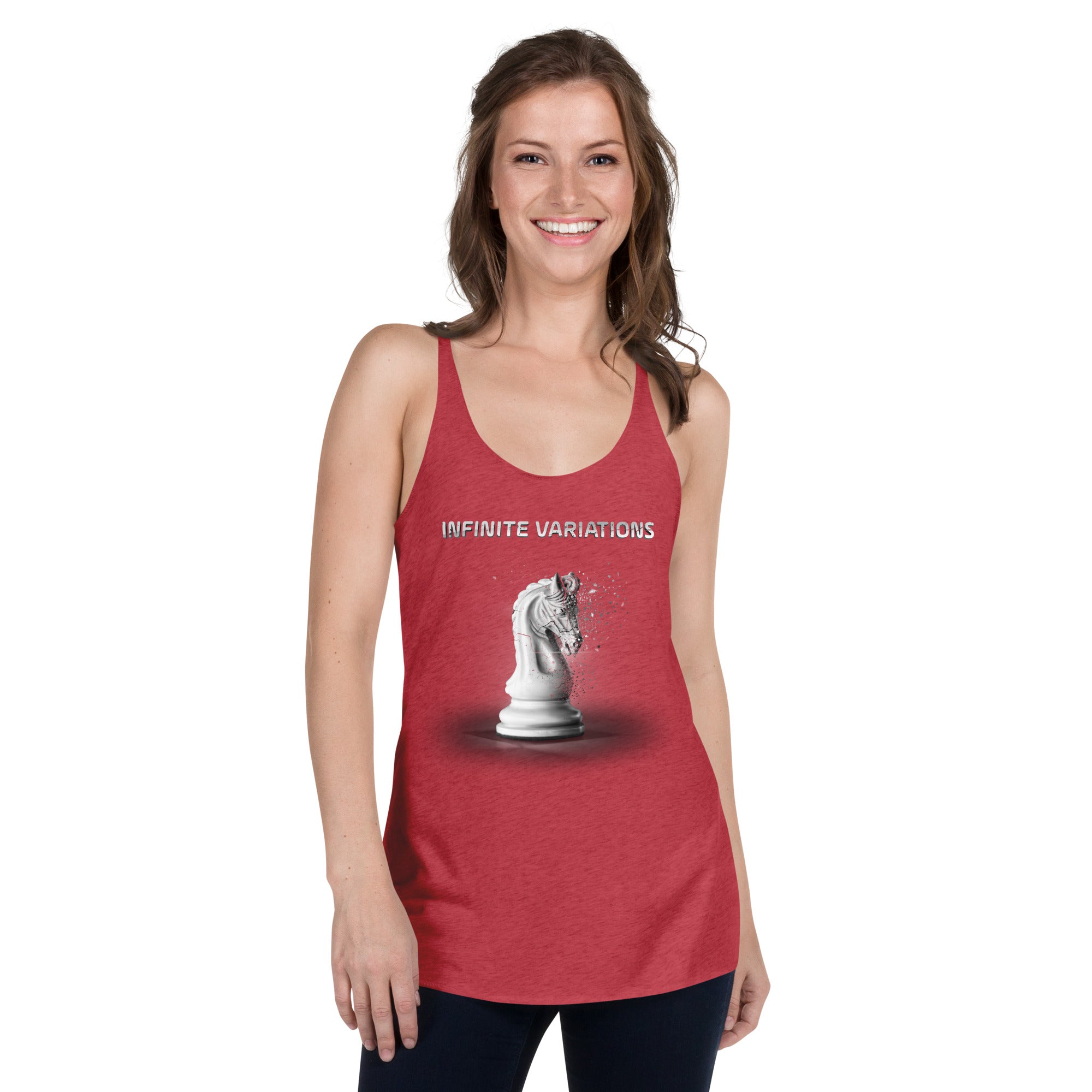 Disintegrating Knight - Women's Racerback Tank